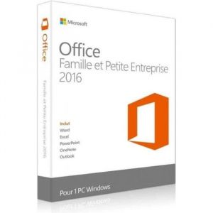 Microsoft Office 2016 Famille et Petite Entreprise (Home & Business) - Cl&eacute; licence &agrave; t&eacute;l&eacute;charger