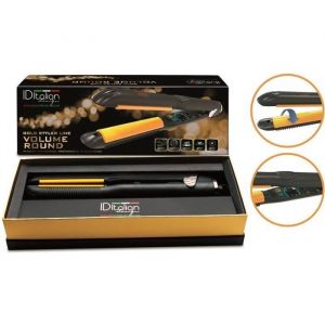 Fer à lisser professionnel Gold Styler Volume Round - Plaques pivotantes en Céramique - 65W