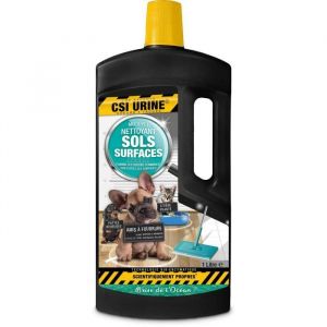 Nettoyant sol - CSI URINE - 1L - Élimine odeurs contrôle des odeurs micro-organismes & enzymes naturels