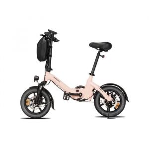 BODYWEL T16 PRO vélo électrique Rose Vélo pliant Sans accélérateur Sans porte-bagages Batterie 36v14.5ah Moteur 250W36V