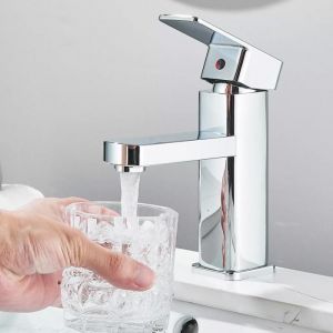 Robinet Salle Bain vasque - Mitigeur de Lavabo cascade-Robinet Mitigeur Lavabo - Robinet Salle Bain vasque-Robinet de Lavabo