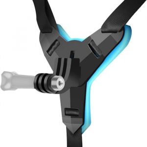 Leytn® Fixation Support Menton Casque Moto Fixation gopro casque Caméra daction pour GoPro Hero 8 / 7 / 6 / 5