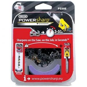 Oregon PS50E Powersharp Cha&icirc;ne de tron&ccedil;onneuse avec pierre&hellip;