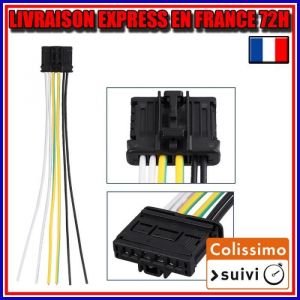 Connectique feux arrières Connecteur pour Peugeot 207 307 Citroen C3 1606248780