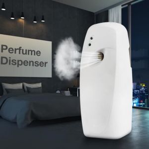 minifinker Automatique Blanc Aérosol Diffuseur Parfum pour Salle de Bain Hôtel