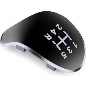 ESTINK Pommeau de levier de vitesse Couvercle de capuchon de t&ecirc;te de pommeau de vitesse de voiture &agrave; 5 vitesses pour Ford Fiesta