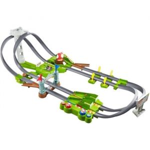 Circuit de petites voitures - Hot Wheels - Circuit Deluxe Mario Kart - Multicolore - 5 ans et + - Int&eacute;rieur