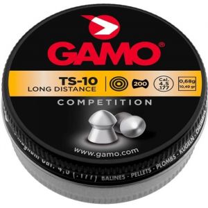 2 Boites Plombs TS-10 Longue distance 45 mm - GAMO