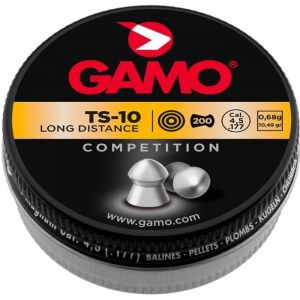 2 Boites Plombs TS-10 Longue distance 4,5 mm - GAMO