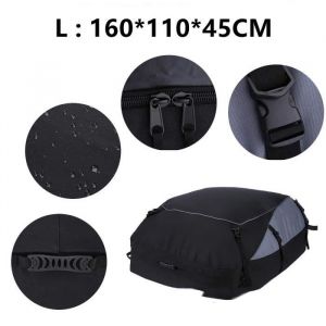 Coffre de toit de voiture coffre de toit de voyage de grande capacit&eacute; coffre de toit pliable 600D L: 160*110*45CM
