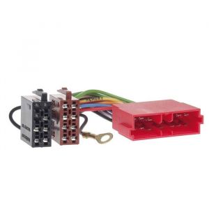 Faisceau autoradio - ACV - Chrysler/Jeep - Norme ISO - Couleur Rouge - Non Universel