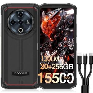 SMARTPHONE - DOOGEE - FIRE 6 POWER - 20Go RAM - 256Go ROM - &Eacute;cran 6.56 HD+ - 15500mAh
