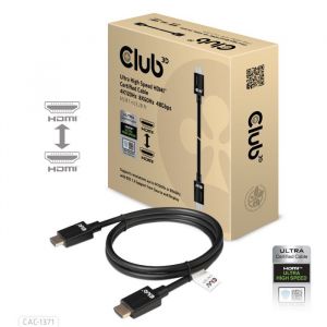 C&acirc;ble HDMI - CLUB 3D - CAC-1371 - 1 m&egrave;tre - Ultra High Speed HDMI 2.1 - 10K 120Hz