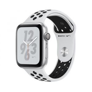 Apple  Apple Watch Series 4 Nike+ - Aluminium Argent Case - Platinum - Noir Band (2018) - Reconditionné - Excellent état