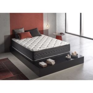 SIMPUR RELAX - Matelas 200x200 cm - GRAND CLASS - Épaisseur epaisseur 30 cm - Auto régulation de température - Bio mousse à mémoire