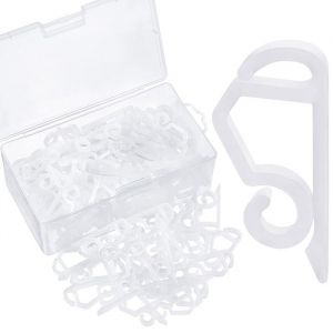 Pince pour guirlande lumineuse de Noëlcrochet pour gouttière extérieurepince pour guirlande lumineuse de Noël