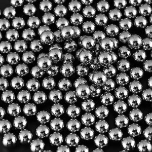 Billes en acier boules en acier de 1/4 pouce 200Pcs bille de roulement en acier de 6.35mm billes en acier de roulement industriel