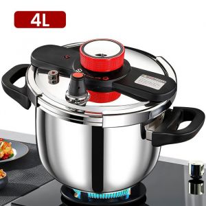 Autocuiseur pression de 100 kPa 22 cm/4 L compatible avec les plaques de cuisson &agrave; gaz &agrave; induction et vitroc&eacute;ramiques.