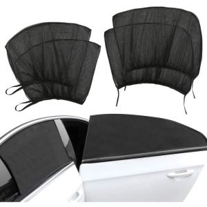 Pare-soleilPare soleil anti uv pour vitre latérale avant-arrière de voiture4 piècesprotection solaire pour - Type rear and front
