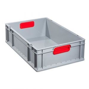 ALLIT 456745 617 BAC EURO POIGN&Eacute;ES FERM&Eacute;E 600 X 400 X 170 MM GRIS-RO