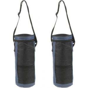 2 Pi&egrave;ces Porte-Bouteille Isotherme Tissu Oxford Sac Isotherme pour Bouteille deau Sac Rafra&icirc;chisseur de Bouteille Isotherme Sac de