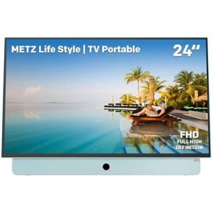 TV Portable - METZ - MPE7000Z - 24 Pouces - &Eacute;cran Antireflet - Smart TV