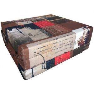 Matelas dappoint pliant - Urban Contemporain - Berlin - 180x65x7 cm - Housse déhoussable - Confort moelleux