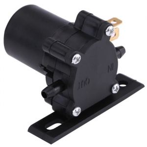 Dilwe pompe de lave-glace de voiture Moteur universel de pompe de lave-glace dessuie-glace de pare-brise 12V pour camion de bus de