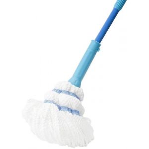 Serpillere - lavette - tete balai espagnol Spontex - 19800213 - Twist Mop Systeme Lave-vaisselle en microfibre