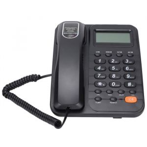 BEL-7423054986268-téléphone filaire de bureau KXT2029CID téléphone filaire téléphone fixe filaire avec répondeur telephonie telephon