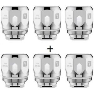 Pack de 6 résistances GT CCELL Ceramic 0.5 Ohm (NRG SE) pour Vaporesso SWAG Kit NRG SE Tank Revenger Kit NRG Tank NRG Mini Tank