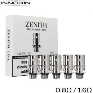 Pack 5 Résistances Innokin Zenith Z-coil - 08 Ohm