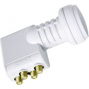LNB quattro - Smart Titanium - Universal TQ - 4 abonnés - Couleur gris - Type LNB quattro
