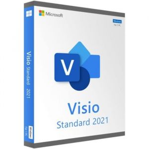 Microsoft Visio 2021 Standard - Cl&eacute; licence &agrave; t&eacute;l&eacute;charger
