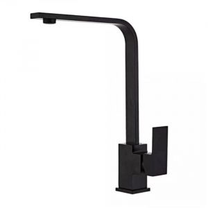 iDeko Robinet de cuisine noir a rotation de 360 degres Mitigeur Cuisine Monocommande famille standard laiton