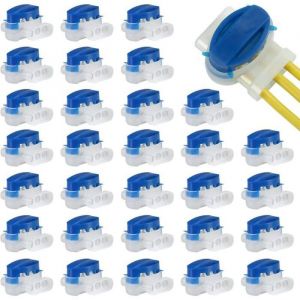 Connecteur Electrique Etanche 30 Pcs Connecteur Cable Robot Tondeuse Remplis des Résines pour Cable Robot Tondeuse