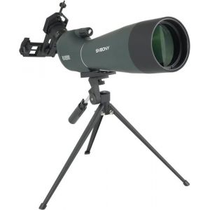 Svbony SV28 Longue Vue 20-60x80 Zoom Longue Vue Puissante avec Trépied Adaptateur Téléphonique BAK4 Porro Prisme pour Tir à