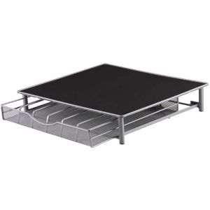 Hemoton Porte-capsules 36 dosettes caf&eacute; Dolce Gusto &ndash; Organiseur pour distributeur tiroir coulissant en maille dacier inoxyda[217]