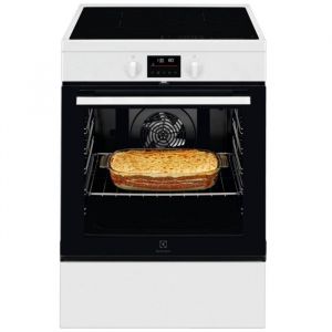 Electrolux Cuisini&egrave;re induction a+ 73l 3 feux s&eacute;rie 500 surroundcook blanc - LKI64890BW
