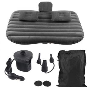 OMABETA Lit gonflable Voiture gonflable lit dossier de si&egrave;ge arri&egrave;re a&eacute;r&eacute; auto pour Noir