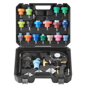 Kit de Testeur de Pression de Radiateur-Duoku-28 Pièces-Outil de Remplissage de Pression et de Vide de Liquide de Refroidissement