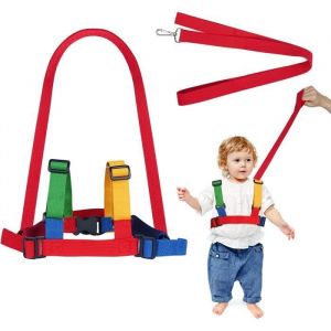 Harnais de Sécurité Enfant1.2M Rênes Pour Tout-Petits Harnais de marche pour Enfant Sac a Dos Harnais de Sécurité Empêche Enfants
