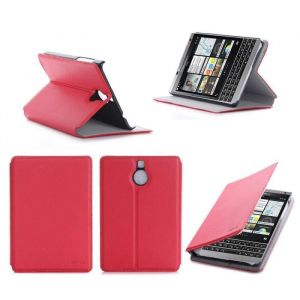 Etui coque - XEPTIO - Blackberry Passport Silver Edition - Ultra Slim - Rouge - Cuir PU