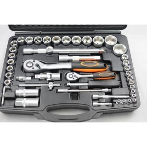 Coffret outils cliquet 94 pièces - ZBOX - 2 cliquets réversibles - 18 douilles courtes - 4 douilles longues