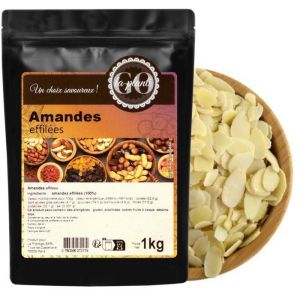 Amandes effil&eacute;es 1 kg- LA PLANTIGO
