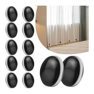 Lot de 12 Aimant Rideau de Douche Bande de Plomb pour Rideaux Embrasse pour Rideaux Poids Rideau Douche Accessoires de Rideau de
