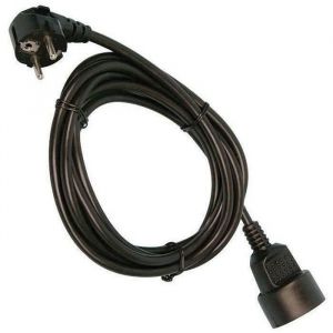 Rallonge - 3x1.5 mm² - 5 m - noir