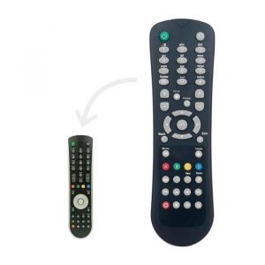 T&eacute;l&eacute;commande pour Philips tntsat fransat dsr 3031T 3031F - LEYF - T&eacute;l&eacute;commande simple - Noir