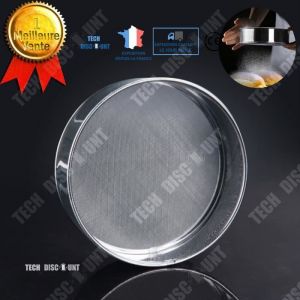 TD® Tamis de cuisine farine pâtisserie tamiseur fin pour purée couscous inox rond acier inoxydable professionnel cuisson passoire