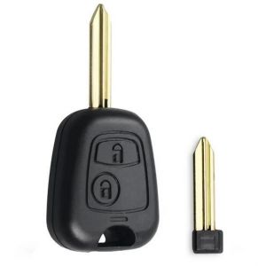 Coque Plip Clé Télécommande pour Citroen Xsara Picasso Berlingo Saxo sans vis